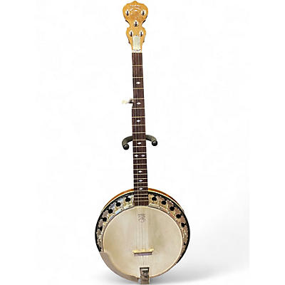 Vintage 1982 Deering Intermediate Antique Natural Banjo