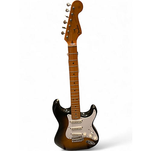 Vintage 1982 Fender 54 Reissue Stratocaster Sunburst Solid Body Electric Guitar Sunburst