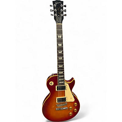Vintage 1982 Gibson 1982 Gibson Les Paul Standard 2 Tone Sunburst Solid Body Electric Guitar
