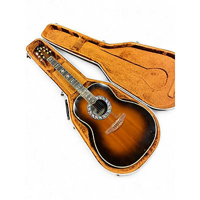 Vintage 1982 Ovation Custom Legend Sunburst Acoustic Guitar