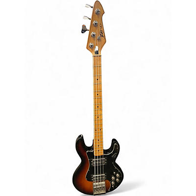 Vintage 1982 Peavey T40 2 Color Sunburst Electric Bass Guitar