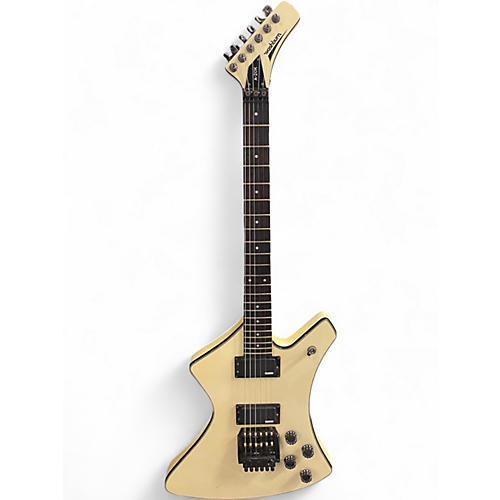 Vintage 1982 Washburn A20K White Solid Body Electric Guitar White