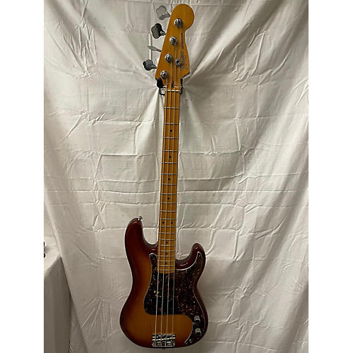 Fender Vintage 1983 Fender American Precision Bass Sienna Sunburst Electric Bass Guitar Sienna Sunburst