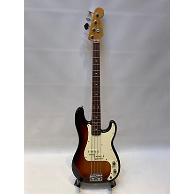 Fender Vintage 1983 Fender American Standard Precision Bass Sunburst Electric Bass Guitar