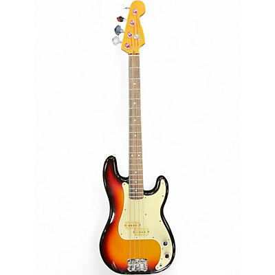 Vintage 1983 Fender American Standard Precision Bass Tobacco Burst Electric Bass Guitar