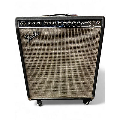 Vintage 1983 Fender Concert Reverb 4x10 Tube Guitar Combo Amp