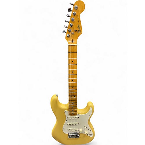 Vintage 1983 Fender DAN SMITH 2 KNOB STRATOCASTER BLONDE Solid Body Electric Guitar BLONDE