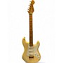 Vintage 1983 Fender ELITE GOLD White Solid Body Electric Guitar White