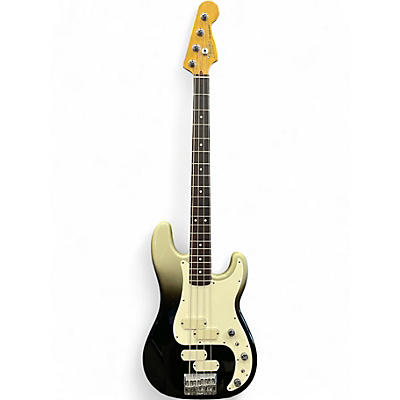Vintage 1983 Fender Elite Precision Bass II Black Stratoburst Electric Bass Guitar