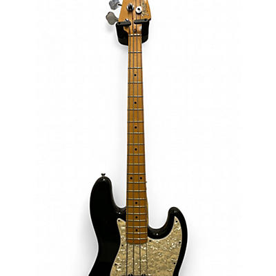 Vintage 1983 Fender JAZZ BASS Black Electric Bass Guitar