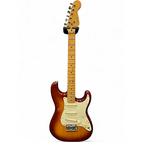 Vintage 1983 Fender Standard Stratocaster Sienna Sunburst Solid Body Electric Guitar Sienna Sunburst
