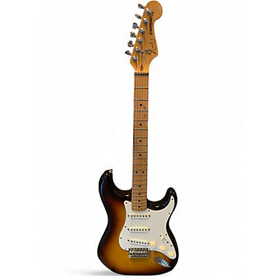 Vintage 1983 Fender Standard Stratocaster sunburst Solid Body Electric Guitar