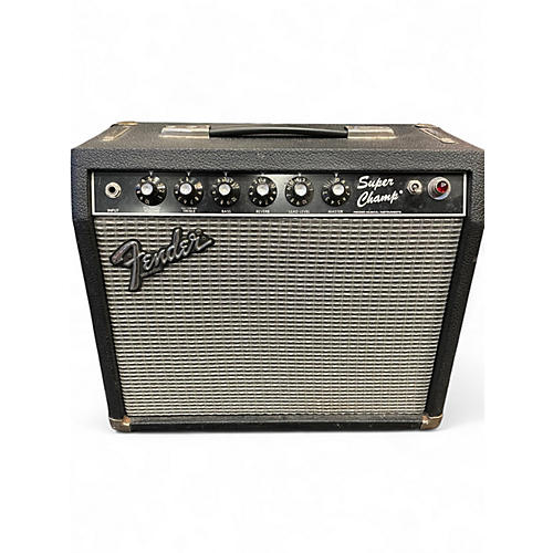 Vintage 1983 Fender Super Champ 1X10 Tube Guitar Combo Amp
