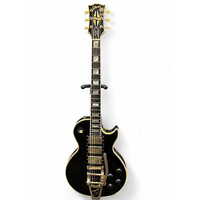 Vintage 1983 Gibson 1983 Les Paul Custom Black Solid Body Electric Guitar