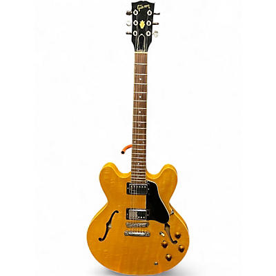 Vintage 1983 Gibson ES-335 Custom Shop Dot Reissue Natural Hollow Body Electric Guitar