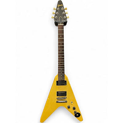 Vintage 1983 Gibson Flying V Standard Cream Solid Body Electric Guitar