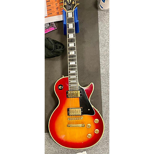 Gibson Vintage 1983 Gibson Les Paul Custom Cherry Sunburst Solid Body Electric Guitar Cherry Sunburst