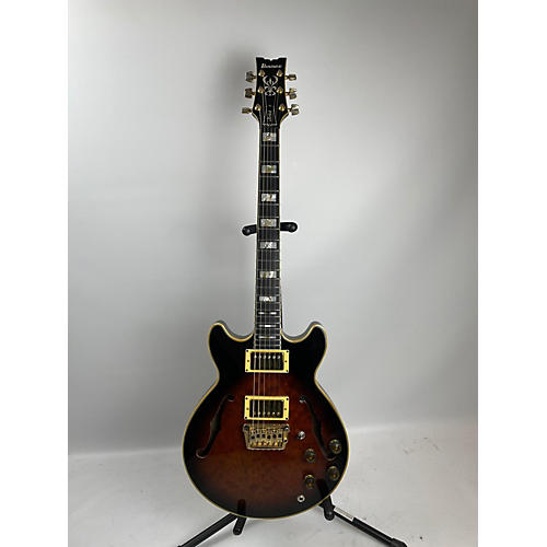 Ibanez Vintage 1983 Ibanez AM-255 Artist Sunburst Hollow Body Electric Guitar Sunburst