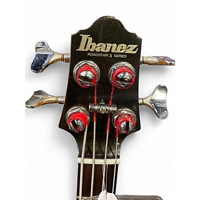 Vintage 1983 Ibanez Roadstar II Series Black Pearl Electric Bass Guitar