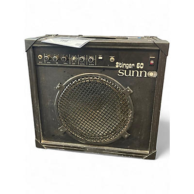 Vintage 1983 Sunn Stinger 60 Guitar Combo Amp