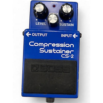 Vintage 1984 BOSS CS2 Compressor Sustainer Effect Pedal
