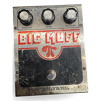 Vintage 1984 Electro-Harmonix Big Muff Distortion Effect Pedal