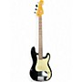 Vintage 1984 Fender American Elite Precision Bass Black Electric Bass Guitar Black