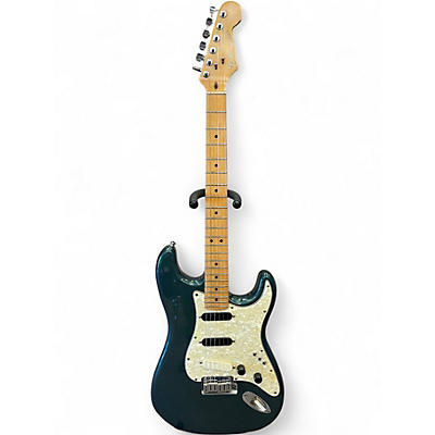 Vintage 1984 Fender American Standard Stratocaster Metallic Green Solid Body Electric Guitar