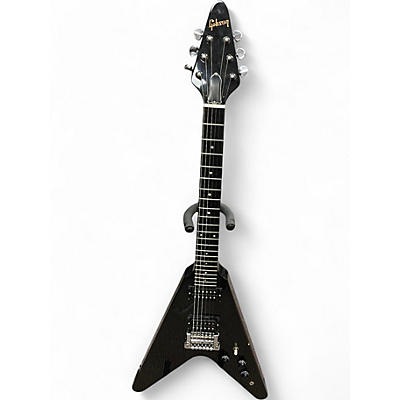 Vintage 1984 Gibson Flying V Ebony Solid Body Electric Guitar