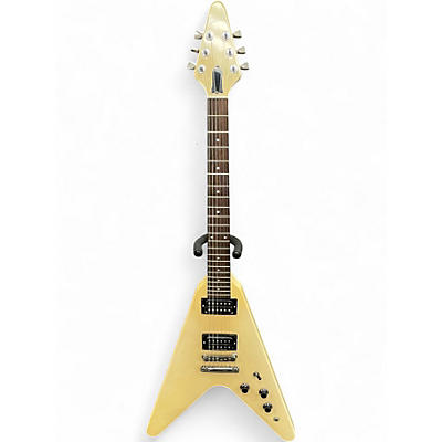 Vintage 1984 Gibson Flying V White Solid Body Electric Guitar