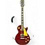 Vintage 1984 Gibson Les Paul Deluxe Wine Red Solid Body Electric Guitar Wine Red