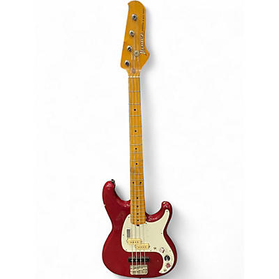 Vintage 1984 Iabnez ROADSTAR II BASS Candy Apple Red Electric Bass Guitar