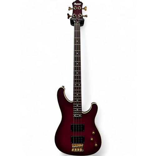 Vintage 1984 Ibanez rb950 magenta Electric Bass Guitar magenta