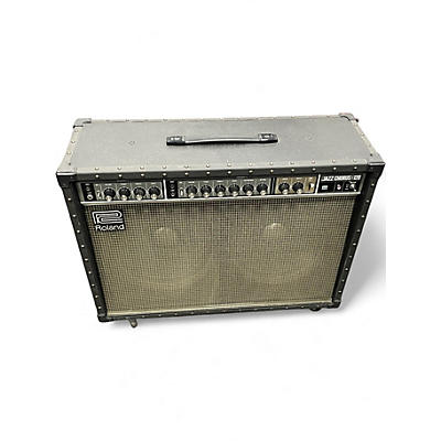 Vintage 1984 Roland JC120 Jazz Chorus 2x12 Guitar Combo Amp