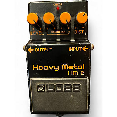 Vintage 1985 BOSS HM2 Heavy Metal Effect Pedal