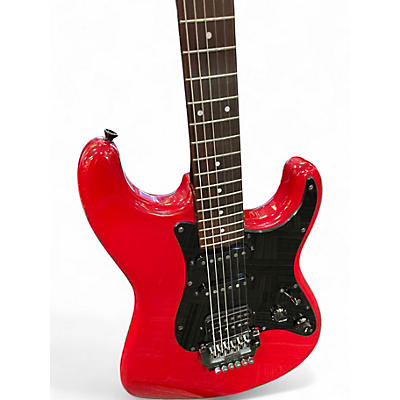 Vintage 1985 Fender MIJ BOXER STRATOCASTER RED Solid Body Electric Guitar