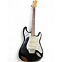 Vintage 1985 Fender ST-562 Stratocaster MIJ Black Solid Body Electric Guitar Black