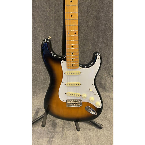 Fender Vintage 1985 Fender ST-57 Strat Reissue MIJ Sunburst Solid Body Electric Guitar Sunburst