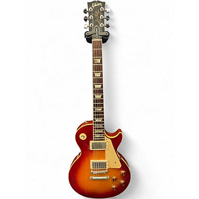 Vintage 1985 Gibson Les Paul Standard Sunburst Solid Body Electric Guitar