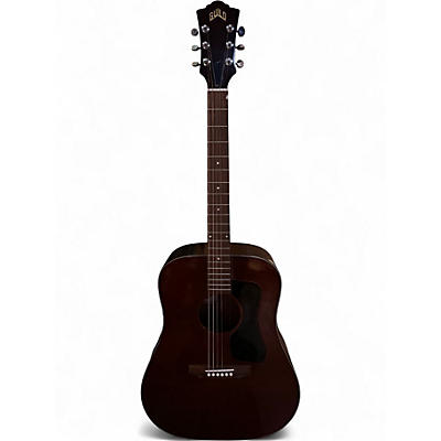 Vintage 1985 Guild D25 ACOUSTIC GUITAR Maroon Acoustic Guitar