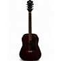 Vintage 1985 Guild D25 ACOUSTIC GUITAR Maroon Acoustic Guitar Maroon