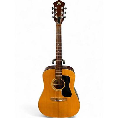 Vintage 1985 Guild D35 Natural Acoustic Guitar