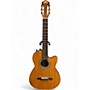 Vintage 1985 Guild MKS10CE Natural Classical Acoustic Electric Guitar Natural