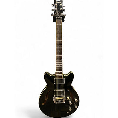 Vintage 1985 Ibanez AM-75 Black Hollow Body Electric Guitar