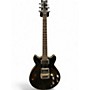 Vintage 1985 Ibanez AM-75 Black Hollow Body Electric Guitar Black