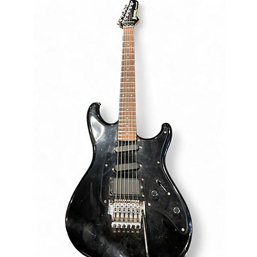 Vintage 1985 Ibanez rg440 Black Solid Body Electric Guitar Black