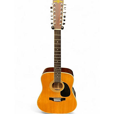 Vintage 1985 Nagoya Suzuki SF312 Natural 12 String Acoustic Guitar