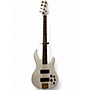 Vintage 1985 Peavey Dyna Bass White Electric Bass Guitar White