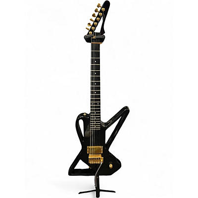 Vintage 1985 Schecter Guitar Research GENESIS ILLUSION G6 Black Solid Body Electric Guitar