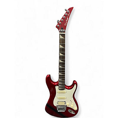 Vintage 1986 Epiphone S500 Red Solid Body Electric Guitar